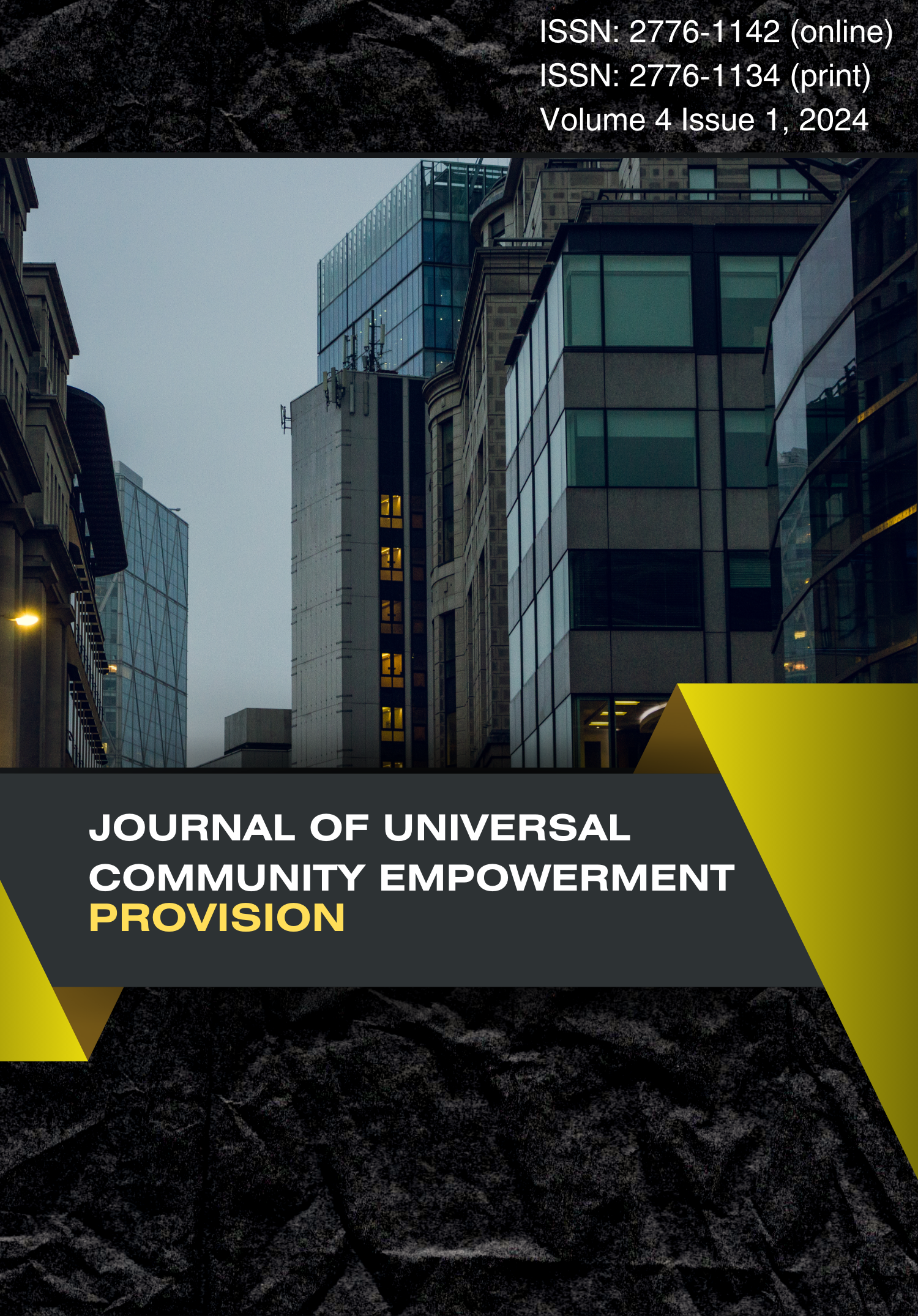 					View Vol. 4 No. 1 (2024): Journal of Universal Community Empowerment Provision
				